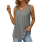🌸50% OFF!🌴Women's Square Neck Sleeveless Vest T-Shirt