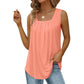 🌸50% OFF!🌴Women's Square Neck Sleeveless Vest T-Shirt