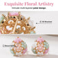 💞Mother's Day Early Bird Special💍Elegant earrings with colorful floral motifs made of cubic zirconia