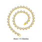 💍Mother's Day Early Bird Special💎Sparkling Heart Statement Chain Necklace – Rhinestone, Gold/Silver, Adjustable Length – Perfect Gift 💖