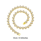 💍Mother's Day Early Bird Special💎Sparkling Heart Statement Chain Necklace – Rhinestone, Gold/Silver, Adjustable Length – Perfect Gift 💖