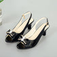 👡Women's Elegant Peep-Toe Slingback Sandals✨🌴
