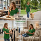 👕 LIMITED-TIME 40% OFF! ✨ Women's Tunic Top – Floral Print, Pleated, Loose Fit, Casual ✨