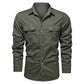 😎New arrival 40% OFF!🔥 Men’s Long Sleeve Cotton Workwear Shirt – Durable, Comfortable & Perfect for Everyday Work ✨💪