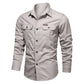 😎New arrival 40% OFF!🔥 Men’s Long Sleeve Cotton Workwear Shirt – Durable, Comfortable & Perfect for Everyday Work ✨💪
