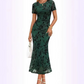 👗40% OFF! ✨ Women's Floral Mesh Mermaid Dress – Ruched Waist, Romantic, 7 Colors 🌸