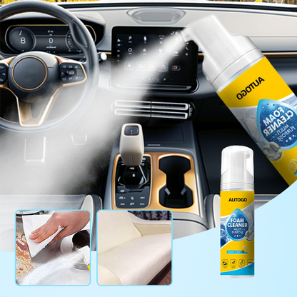 🚗 Car Interior Foam Cleaner ✅ No-Rinse Deep Clean & Multi-Surface Use | Fast Stain Removal 🔥