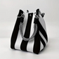 👜New arrival 40% OFF!🌊Striped Knit Bucket Bag – Handwoven, Rope Handle, Spacious ✨