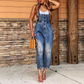 👖40% OFF NOW! 👗 Women's Denim Overalls – Button-Front & Tapered Fit – Adjustable Straps & Soft Cotton – Functional Pockets & Versatile Style 👟