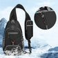 🎒40% OFF! ✨ Men's Outdoor Sling Crossbody Bag – Multi-Pocket, Water-Resistant, Breathable Back 🌦️