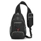 🎒40% OFF! ✨ Men's Outdoor Sling Crossbody Bag – Multi-Pocket, Water-Resistant, Breathable Back 🌦️