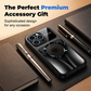 📱40% OFF NOW!🧲 Magnetic Tempered Glass Phone Case – Shockproof & MagSafe Compatible – Premium Protective Cover ✨