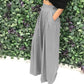 👖40% OFF NOW!✨ Women's Elegant High-Waist Pants – Wide Leg & Side Pockets – Soft Breathable Blend Trousers in 15 Colors 🌿