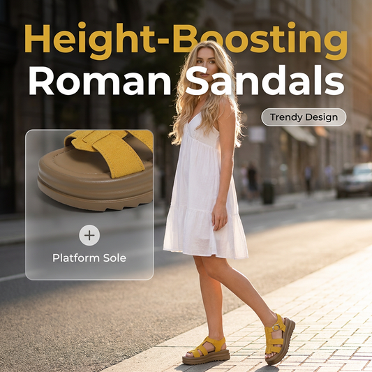 🏖️New arrival 40% OFF!🌊Women's Platform Roman Sandals