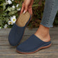 🥿New arrival 40% OFF!🎉 Women's Perforated Slip-On Platform Mules