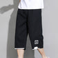 🩳 40% OFF NOW!❄️ Men's Ice Silk Capri Shorts – Breathable & Ultra-Light – Cool 3/4 Lounge Pants 🌬️