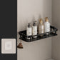 🚿40% OFF NOW!🧴 Drill-Free Bathroom Shelf – Strong Adhesive & Drainage – Waterproof Storage Rack ✨