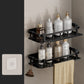 🚿40% OFF NOW!🧴 Drill-Free Bathroom Shelf – Strong Adhesive & Drainage – Waterproof Storage Rack ✨
