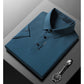 👔New Arrival 40％ Off🔥Men's Ice Silk Cuffs and Chest Dual Graphic Short Sleeve
