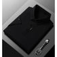 👔New Arrival 40％ Off🔥Men's Ice Silk Cuffs and Chest Dual Graphic Short Sleeve