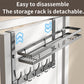 🚪40% OFF NOW ! ⚡Over The Door Hooks with Basket – Sturdy Heavy-Duty Build, No Drill Installation, Holds Up To 50lbs for Efficient Home Storage✨