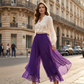 🏖️New arrival 40% OFF!🌊Women's Asymmetrical Chiffon Wide-Leg Pants