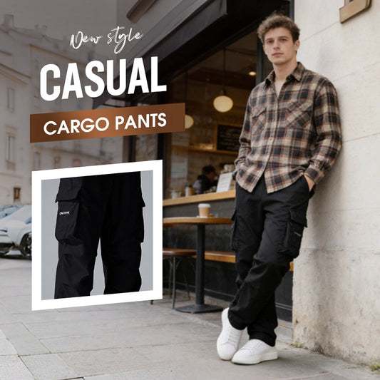 👖New arrival 40% OFF!🌊Men's Casual Cargo Pants with Multi-Pockets