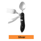 🍴 LIMITED-TIME 50% OFF! ✨ 4-in-1 Folding Tableware Set – Compact, Stainless Steel, Multi-Tool ⛰️