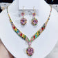 💎 40% OFF! ✨ Sparkling Heart Jewelry Set – Necklace & Earrings, Elegant, Lightweight 💖