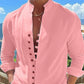 👕 40% OFF ! 🌊Men's Casual Stand Collar Long Sleeve Shirt