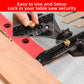 🪚📏Precision Thin Rip Table Saw Jig – Micro-Adjustable Aluminum Cutting Guide