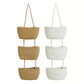 🧺🌾Boho Rope-Woven Wall-Hanging Storage Organizer | Sturdy Seamless Stitching with Thick Rope Loops🪜