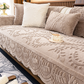 🛋️🐰Faux Rabbit Fur Non-Slip Sofa Cover with Plush Embossed Texture