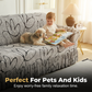 🛋️🎀High-Stretch Ruffled Sofa Slipcover – Full Coverage Couch Protector