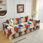 🛋️🎀High-Stretch Ruffled Sofa Slipcover – Full Coverage Couch Protector