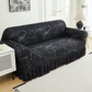 🛋️🎀High-Stretch Ruffled Sofa Slipcover – Full Coverage Couch Protector