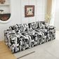 🛋️🎀High-Stretch Ruffled Sofa Slipcover – Full Coverage Couch Protector