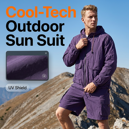 ⛰️🥾Unisex Mountain Style Ice Cooling Sun Protection Jacket