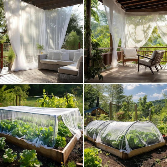 🦟40% OFF NOW!🪴 Insect Netting Mesh for Garden & Patio Protection – Fine weave & durable – Keeps bugs out, lets air in – perfect for plants, porches or outdoor dining🌞