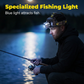 🔦✨ Rechargeable 5-Color LED Headlamp – Motion Sensor & Fishing/UV Modes 💡