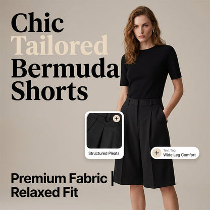 🔥🏆LAST DAY SALE 40% OFF🔥New Arrivals & Best Sellers-Women's Loose Fit Bermuda Shorts