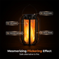 🏮40% OFF NOW! ☀️ Solar Flickering Flame Lantern – Waterproof & auto-on – Realistic warm glow, perfect for patios, gardens or pathways – no wiring needed 🌙