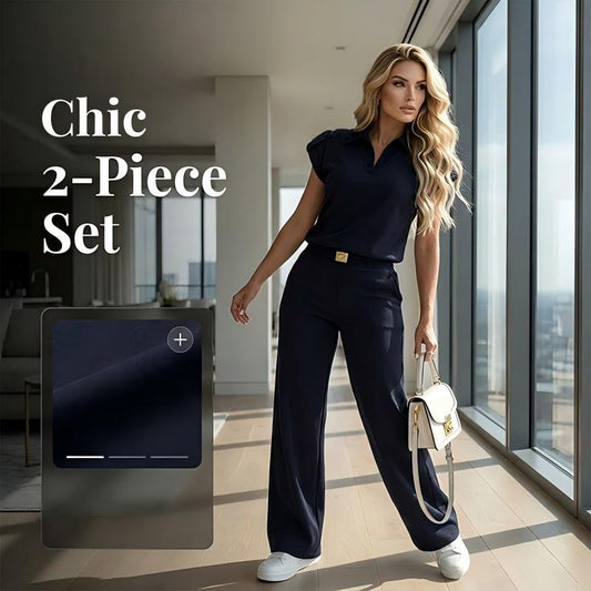 💙✨Women's Casual Top & Pants 2-Piece Set