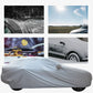 🚗🌧️All-Season Silver-Coated Car Cover for Hatchbacks and Two-Box Cars | Reduces Interior Heat and Protects Paint for Year-Round Outdoor Parking🌞