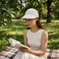✨Women’s UPF 50+ Elegant Foldable Sun Hat – Wide-Brim Cotton Bucket Hat with Neck Flap & Adjustable Strap 🌞🇬🇧 | Packable, Breathable & Beach-Ready