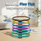 🌿 Skip the Chemicals! ✨ Natural Essential Oil Flea Collar – Repels Bugs, Not Safe for Pup. 🐶