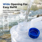 ⛺💧Collapsible Food-Grade LDPE 4 Water Container with Spigot | Adjustable-Flow Tap,Fold-Flat Storage🧪