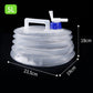 ⛺💧Collapsible Food-Grade LDPE 4 Water Container with Spigot | Adjustable-Flow Tap,Fold-Flat Storage🧪