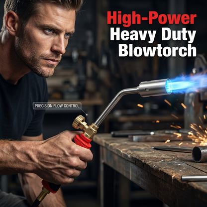 🪵50% OFF !! 🏕️High-Power Gas Torch with Adjustable Flame Control
