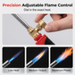 🪵50% OFF !! 🏕️High-Power Gas Torch with Adjustable Flame Control